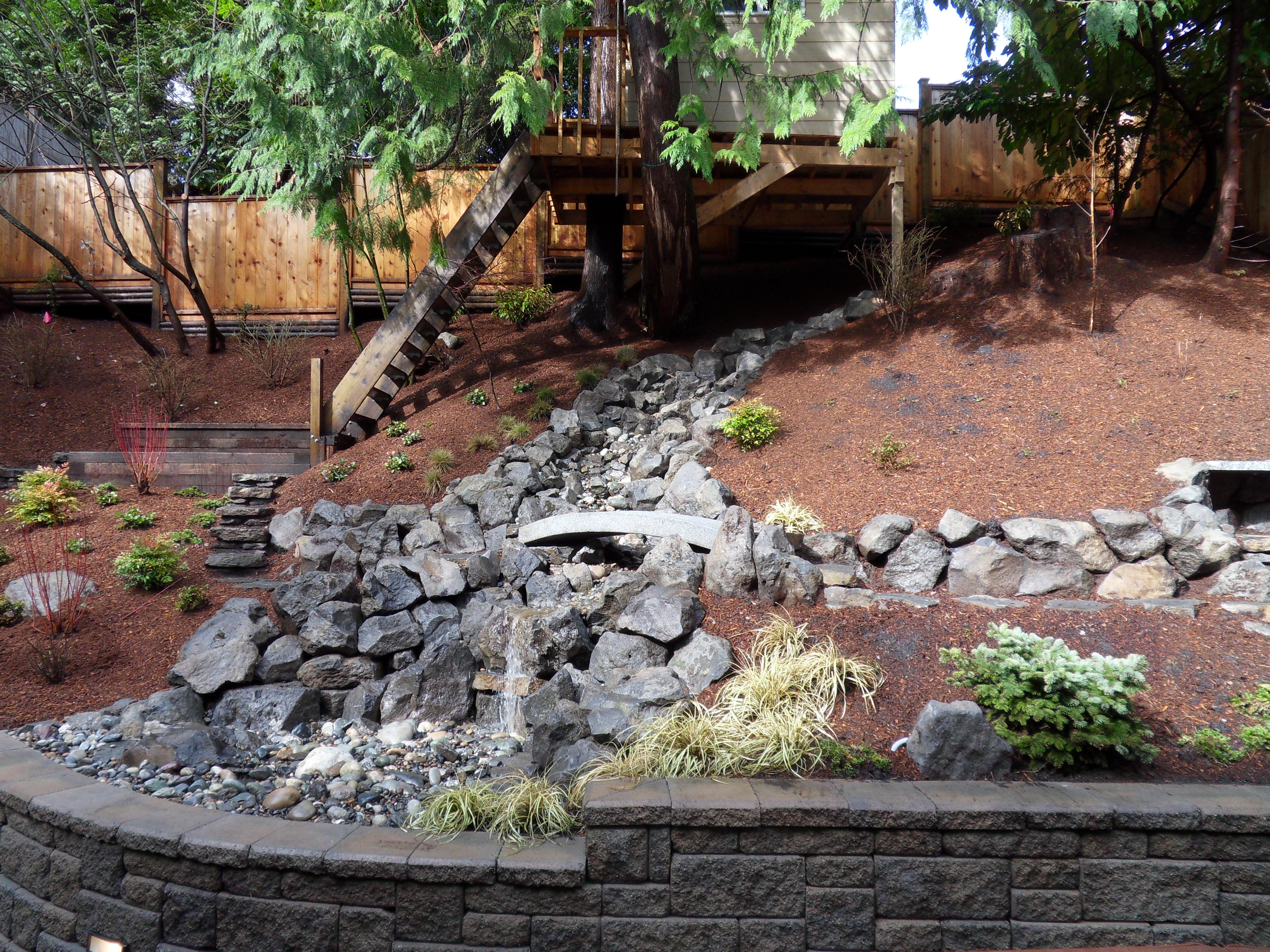 Landscaping with Retaining Walls North Vancouver