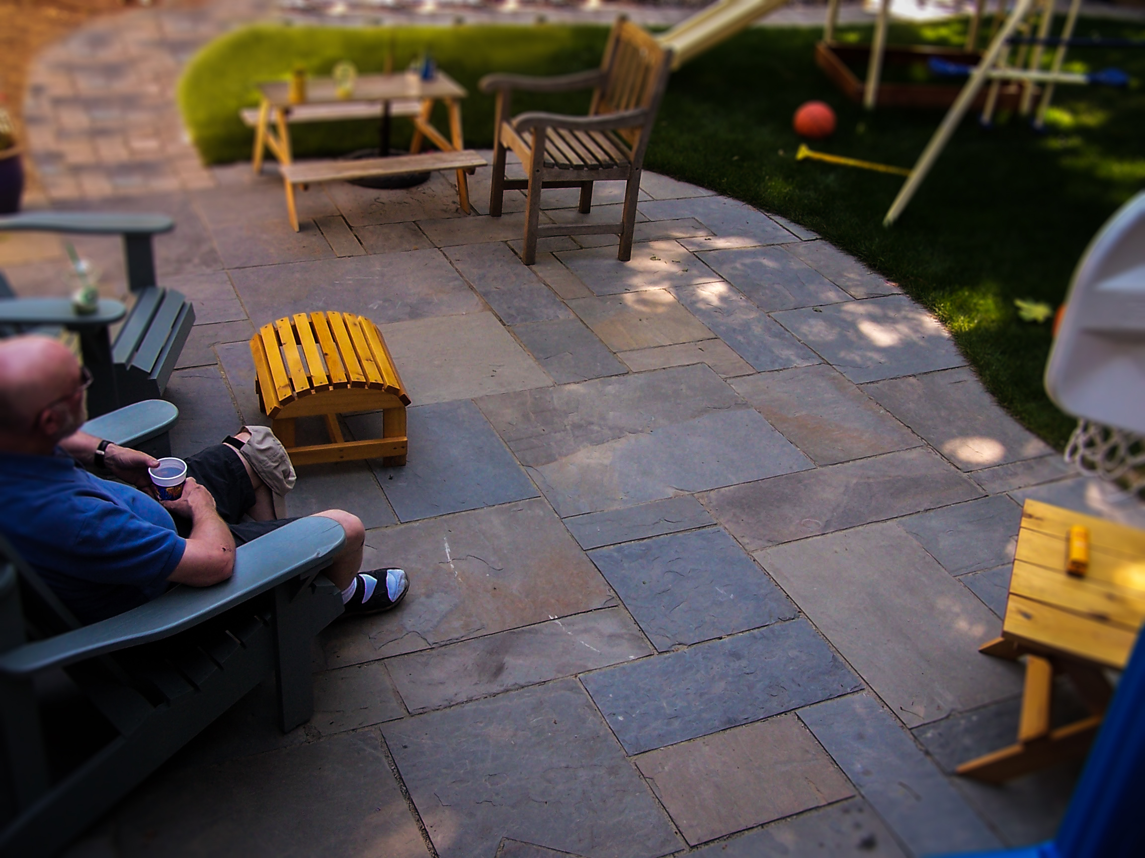 Flagstone Patio in Vancouver