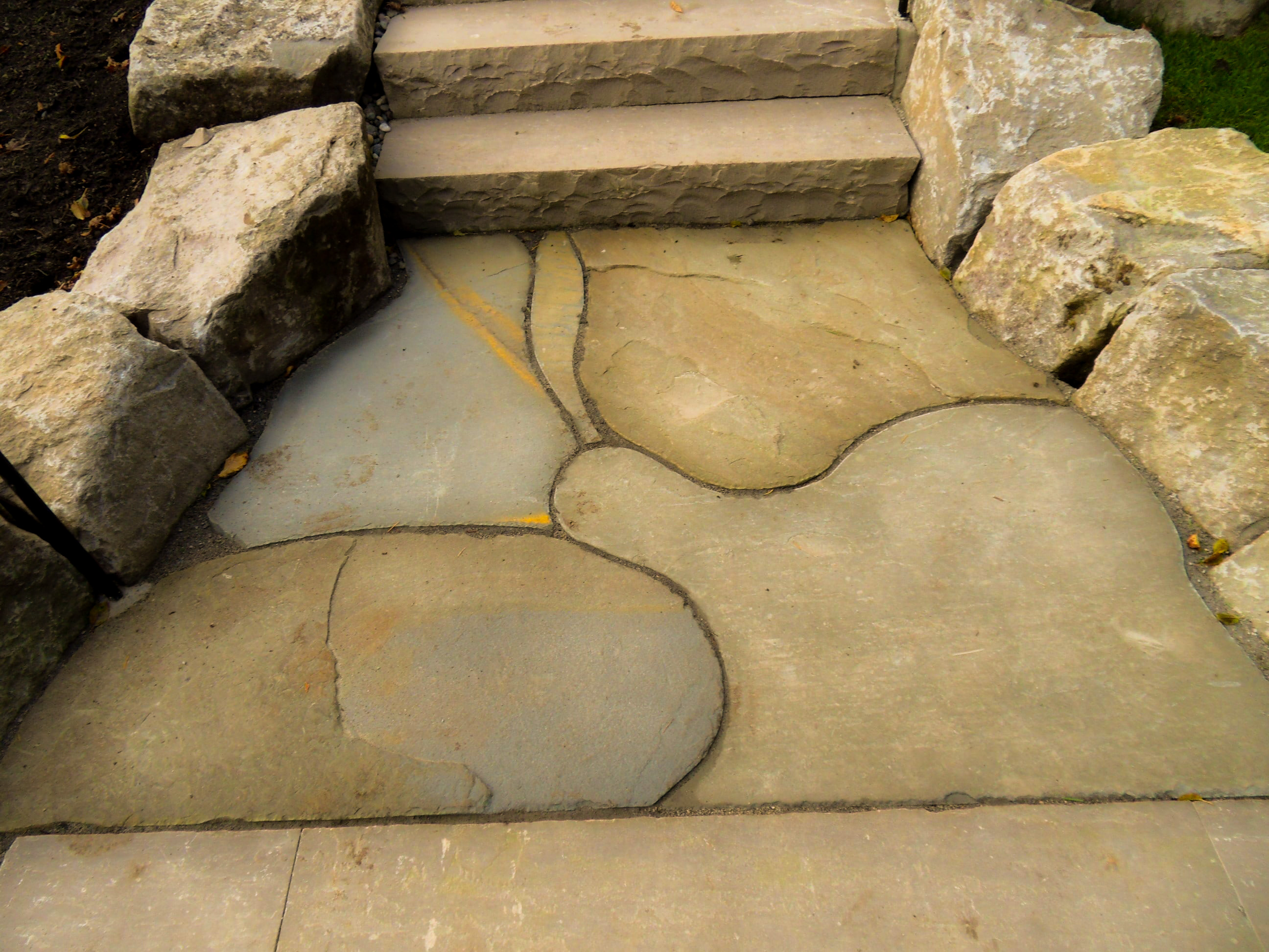Flagstone Walkway in West Vancouver