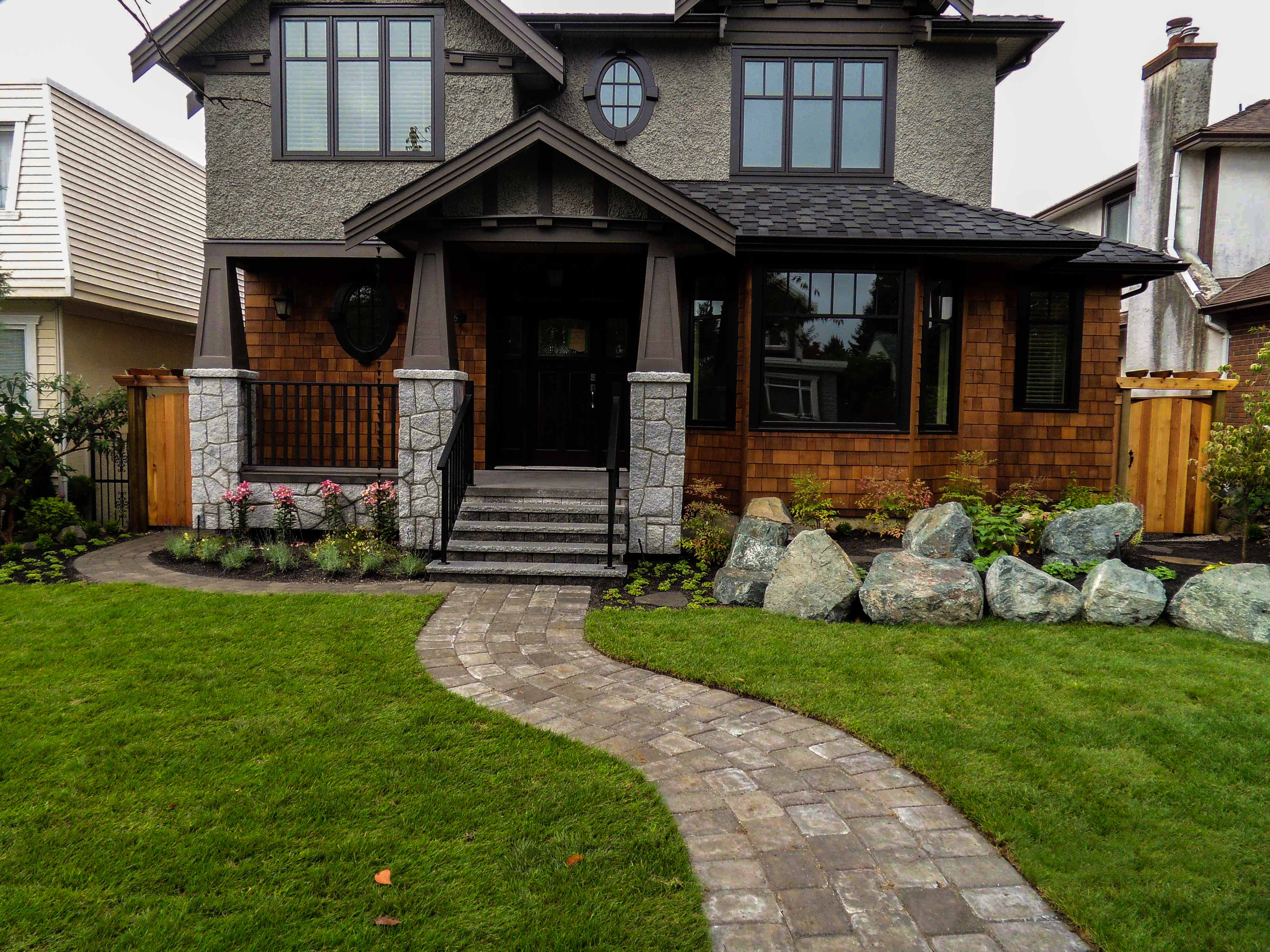 Paver Path in West Vancouver